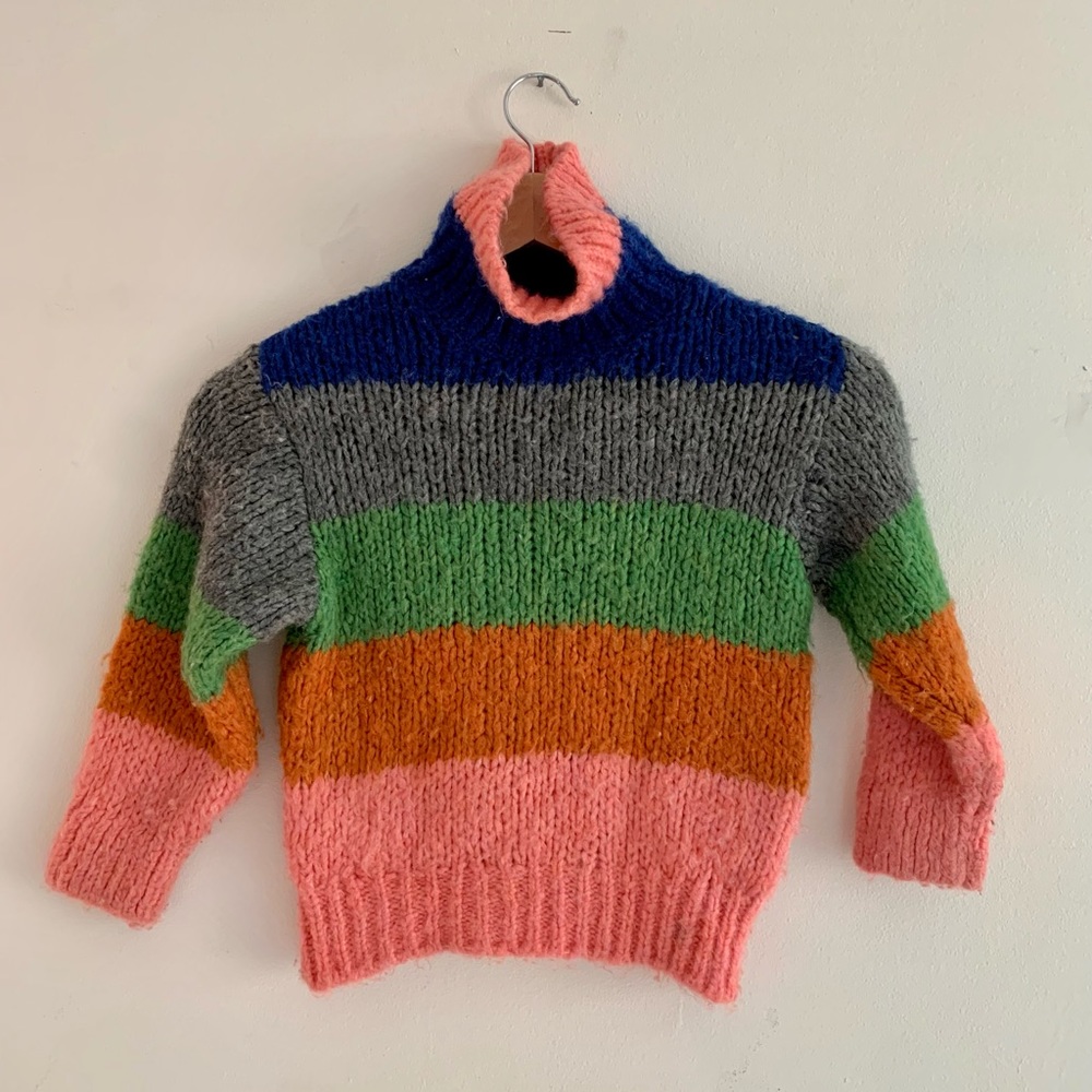 Zara Rainbow Sweater